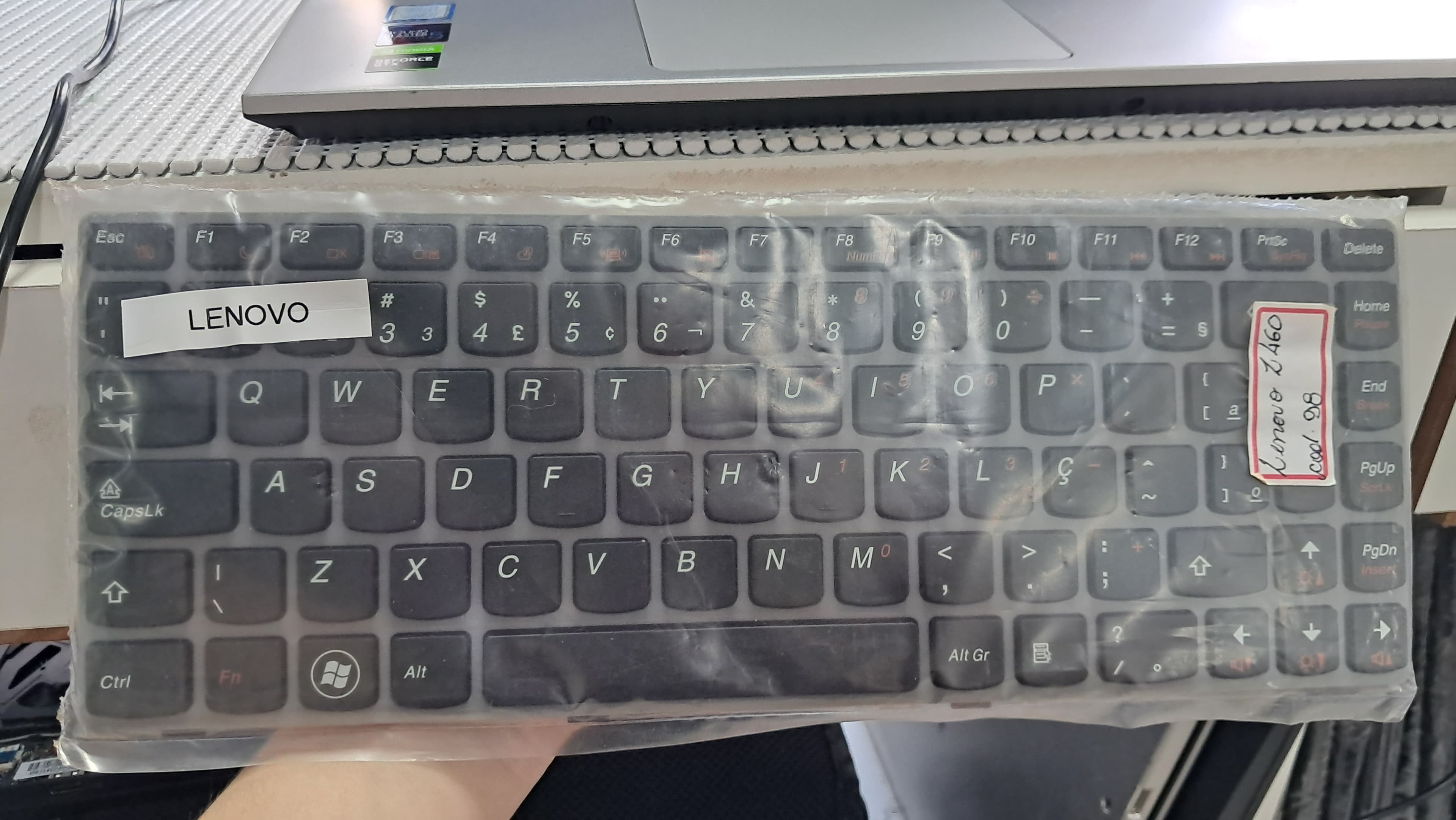 Teclado - LENOVO Z460 T2tz-bz Com ç - foto 1